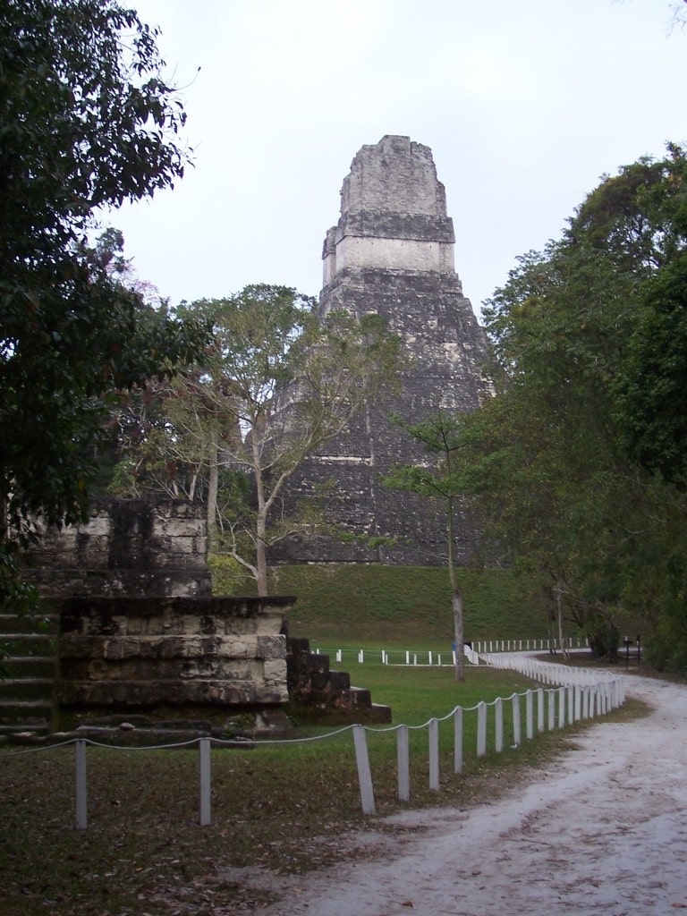 Tikal Tikal Ruins, Guatemala, Central America, pyramid