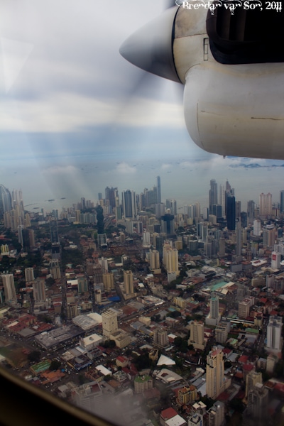 Panama City from the Sky
