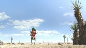 Rango walking out