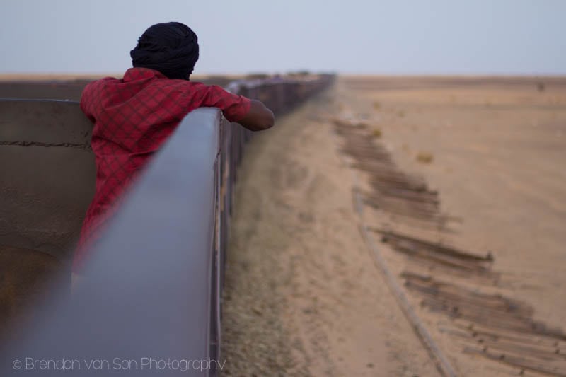 Iron Ore Train Mauritania