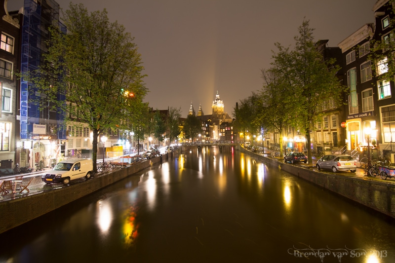 Amsterdam, rain