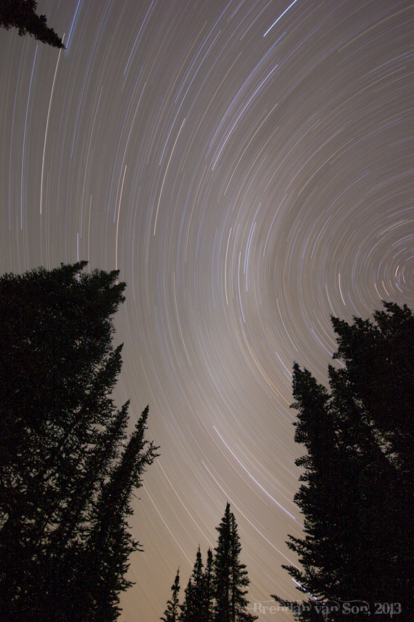 stars, Skyline Trail, Jasper