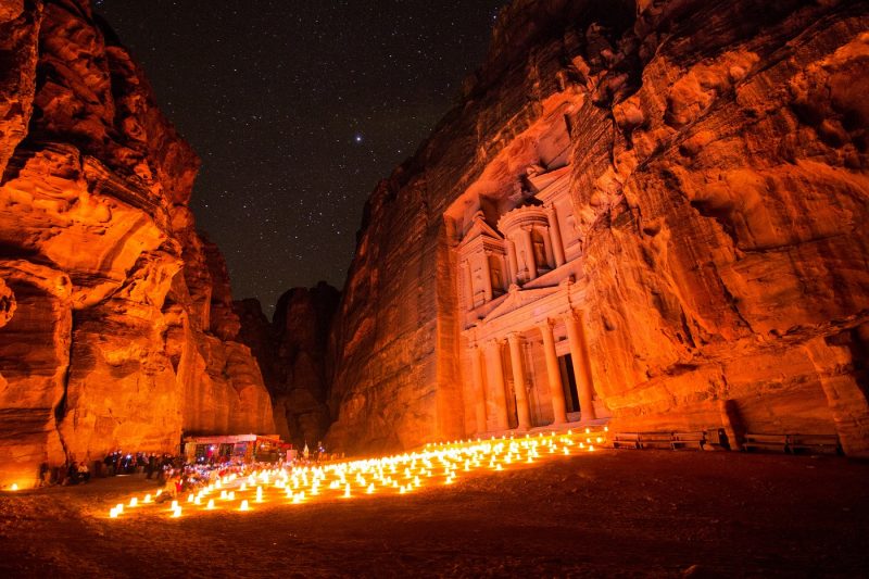 Petra under the Stars