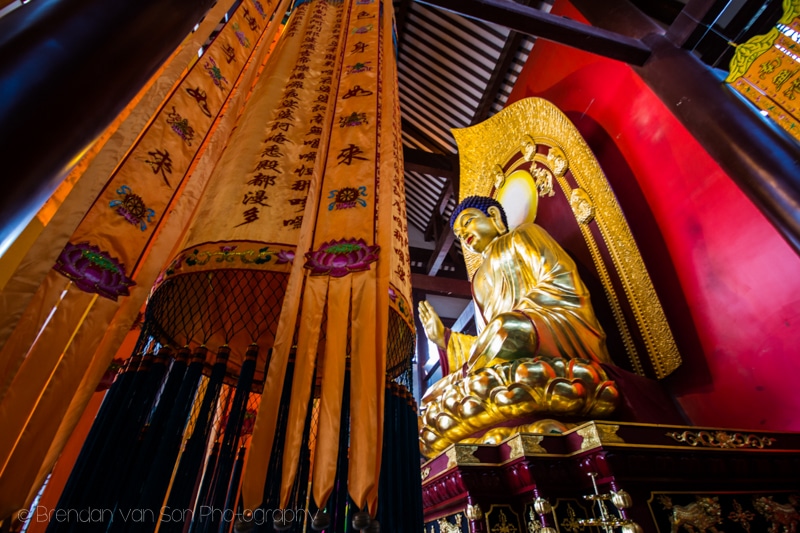 Buddhist temple Changsha China