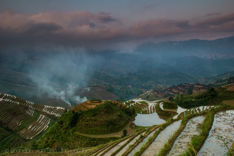 Dragon's Backbone Rice Terraces Longji China