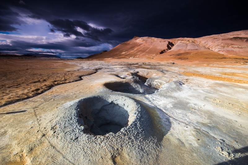 Geothermal site, Iceland