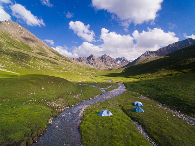 Kyrgyzstan Camping