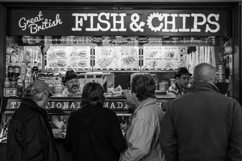 fish and chips, london